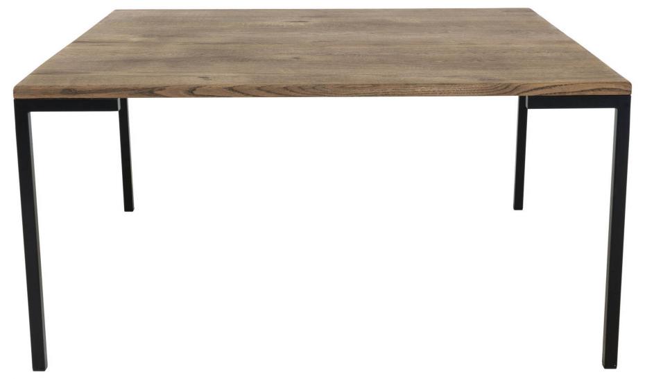 House Nordic Coffee table Lugano 90x90 cm - Smoked Oiled Oak