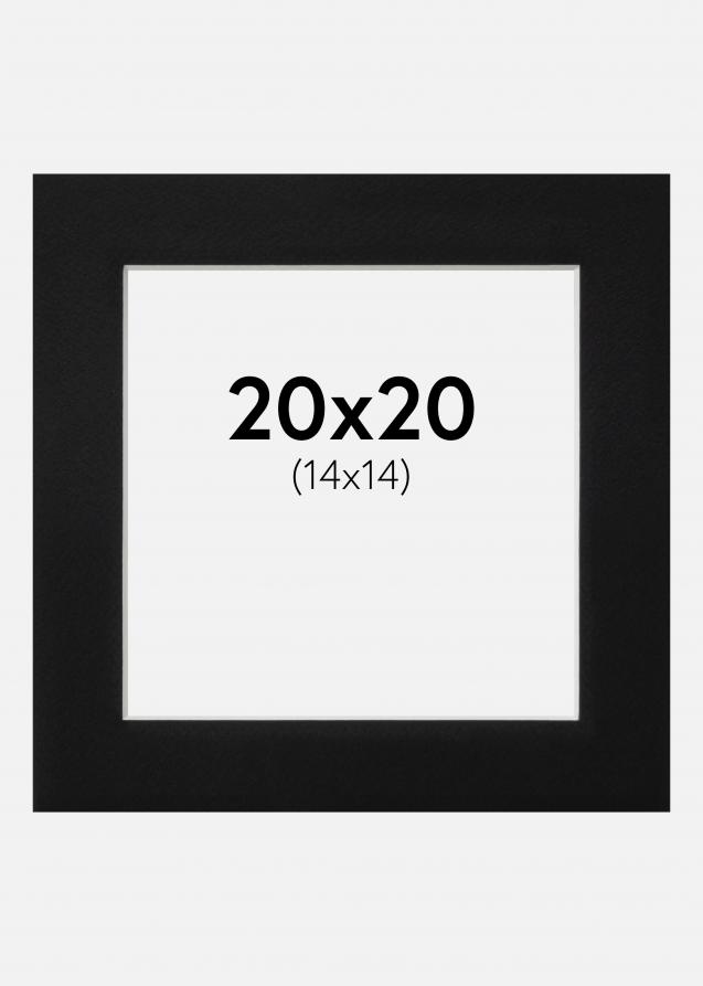 Artlink Mount Black Standard (White Core) 20x20 cm (14x14)