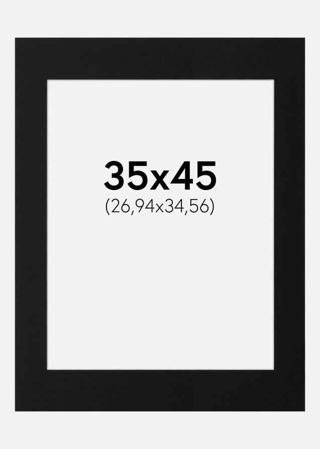 Galleri 1 Mount Canson Black (White Core) 35x45 cm (26,94x34,56)