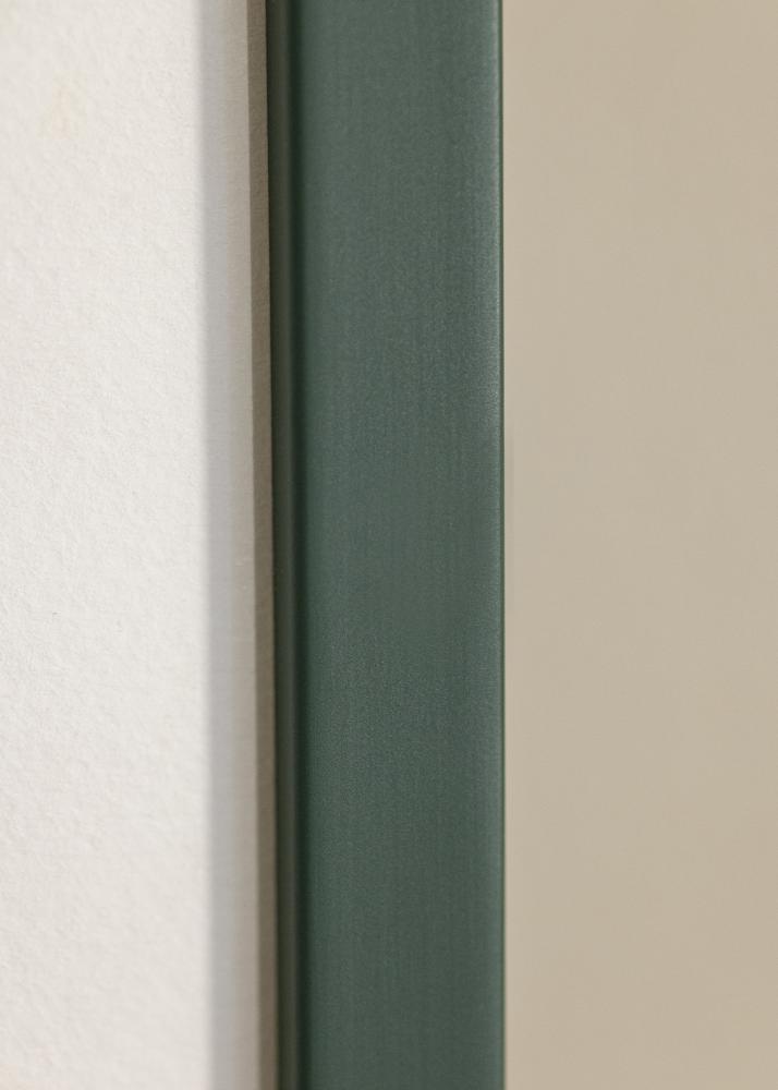 Ram med passepartou Frame E-Line Green 30x40 cm - Picture Mount White 20x30 cm