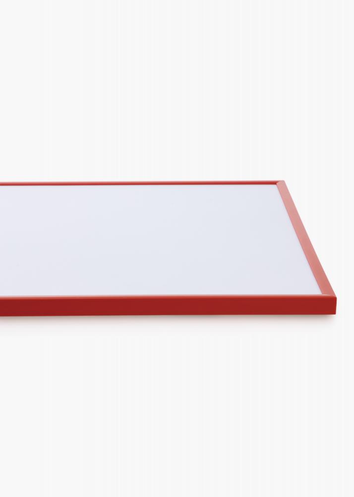 Ram med passepartou Frame New Lifestyle Pale Red 50x70 cm - Picture Mount White 16x24 inches