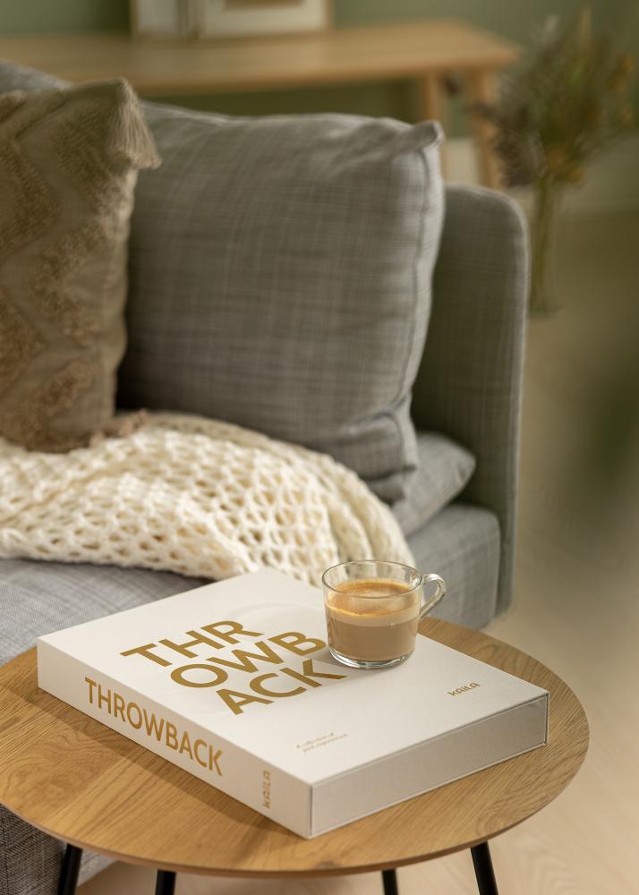 KAILA KAILA THROWBACK Warm Grey XL - Coffee Table Photo Album (20 Svarta Sidor)