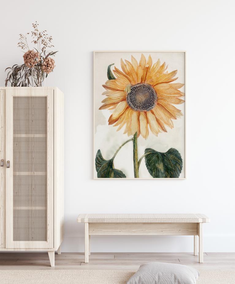 Bildverkstad Sunflower Art Poster
