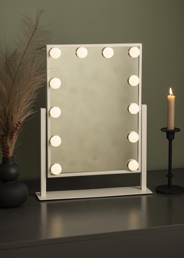 KAILA KAILA Make-up mirror I White - 36x47 cm