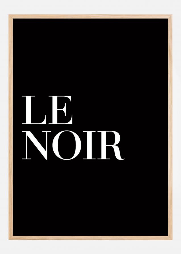 Bildverkstad Le Noir Poster