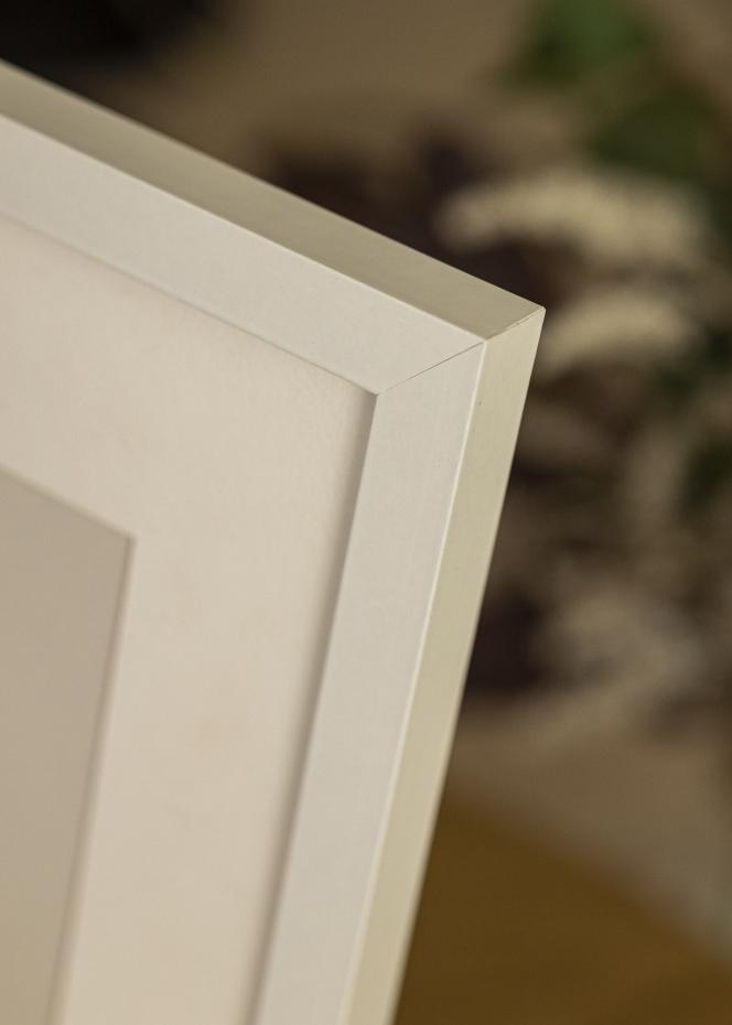 Ram med passepartou Frame Selection White 30x40 cm - Picture Mount White 21x29.7 cm (A4)