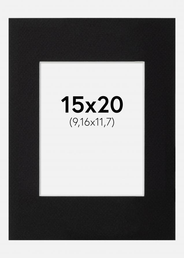 Galleri 1 Mount Canson Black (White Core) 15x20 cm (9,16x11,7)
