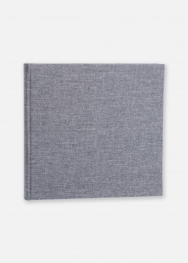 Focus Base Line Canvas Grey 26x25 cm (40 White pages / 20 sheets)