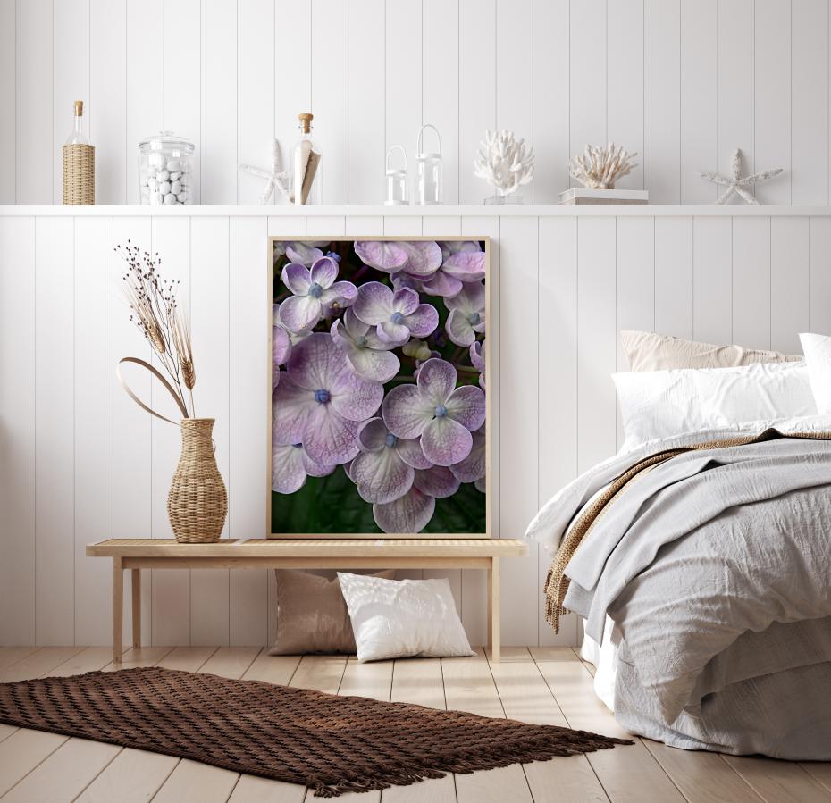 Bildverkstad Purple Flower Poster