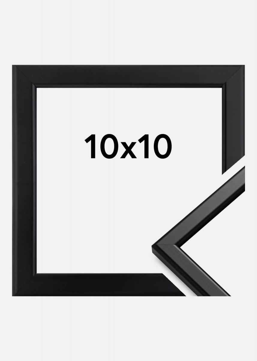 Buy Frame Slim Matt Antireflection glass Black 10x10 cm here BGASTORE.IE