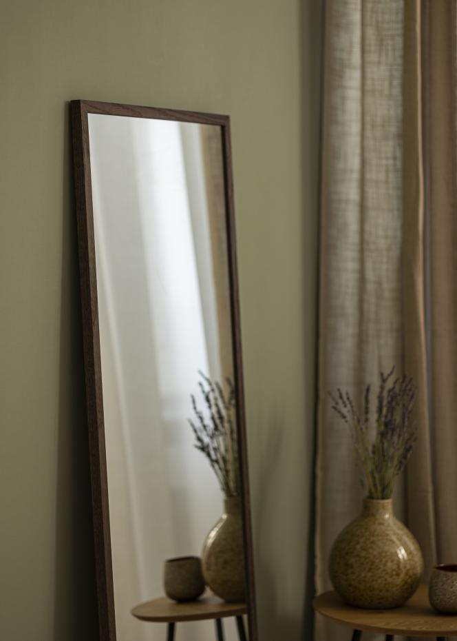 Incado Mirror Solid Smoked Oak 45x130 cm
