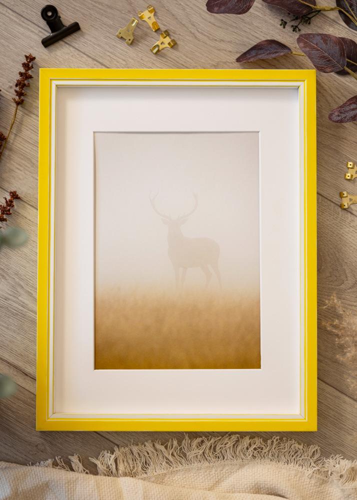 Mavanti Frame Diana Acrylic Glass Yellow 60x60 cm