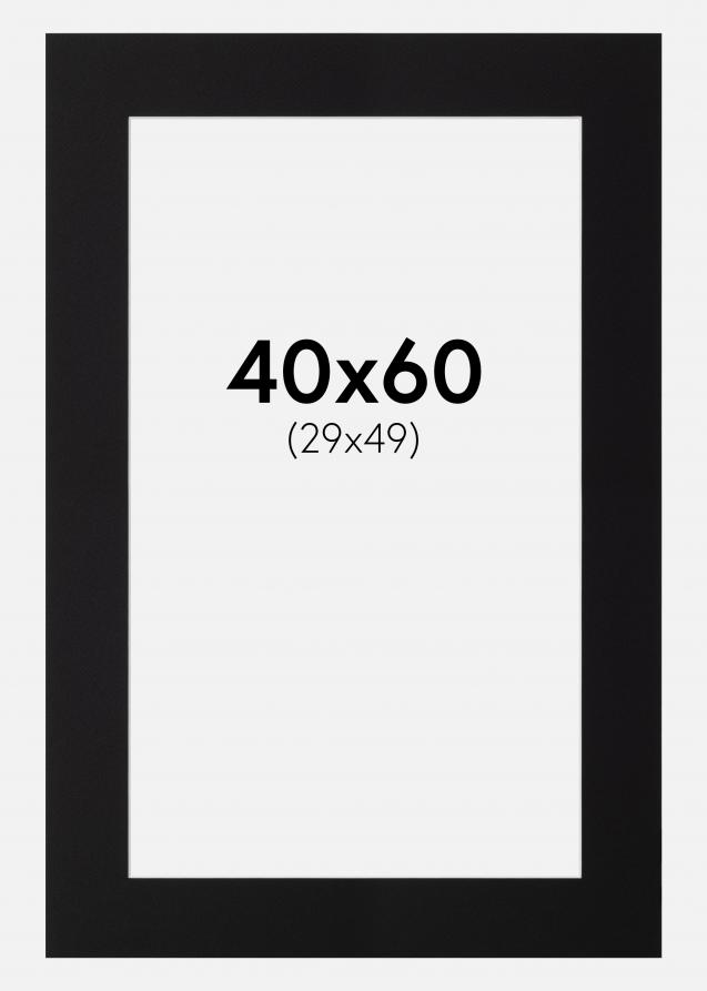 Artlink Mount Black Standard (White Core) 40x60 cm (29x49)