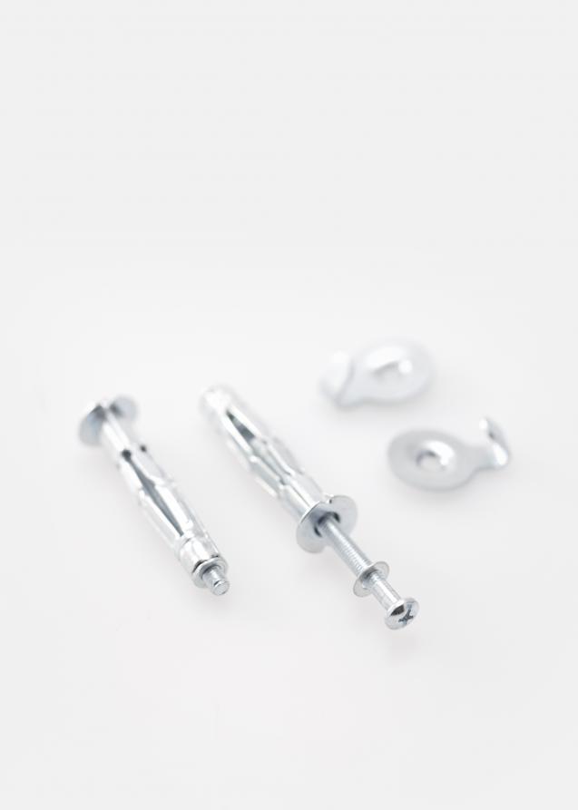  Screw and plug for plaster wall 5 mm - 2 pack