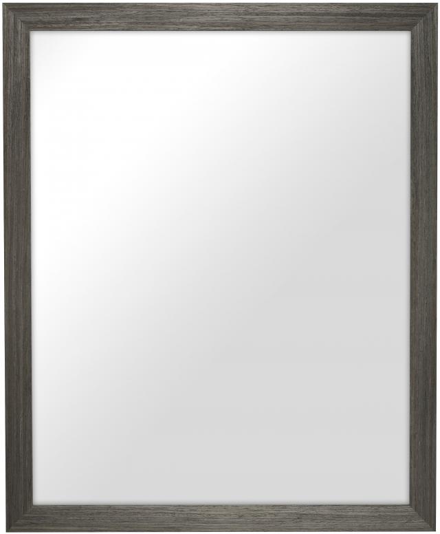 Spegelverkstad Mirror Timber Grey - Custom Size