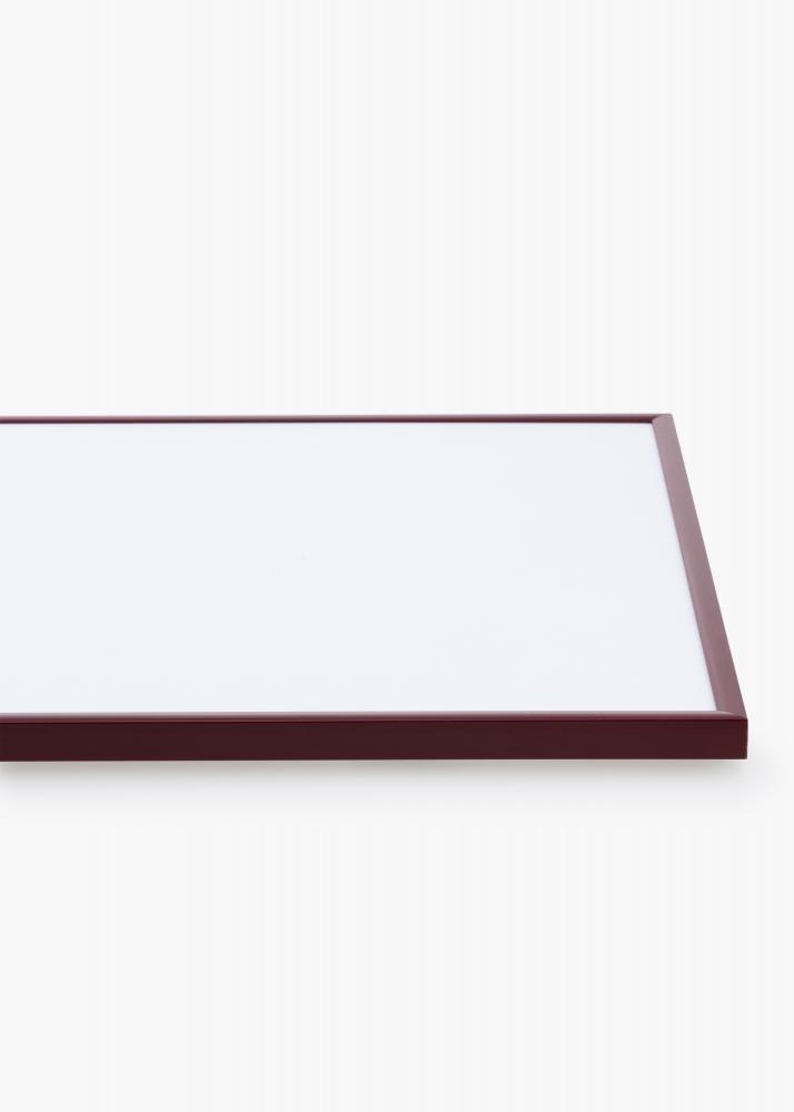 Ram med passepartou Frame New Lifestyle Dark Red 50x70 cm - Picture Mount White 16x24 inches