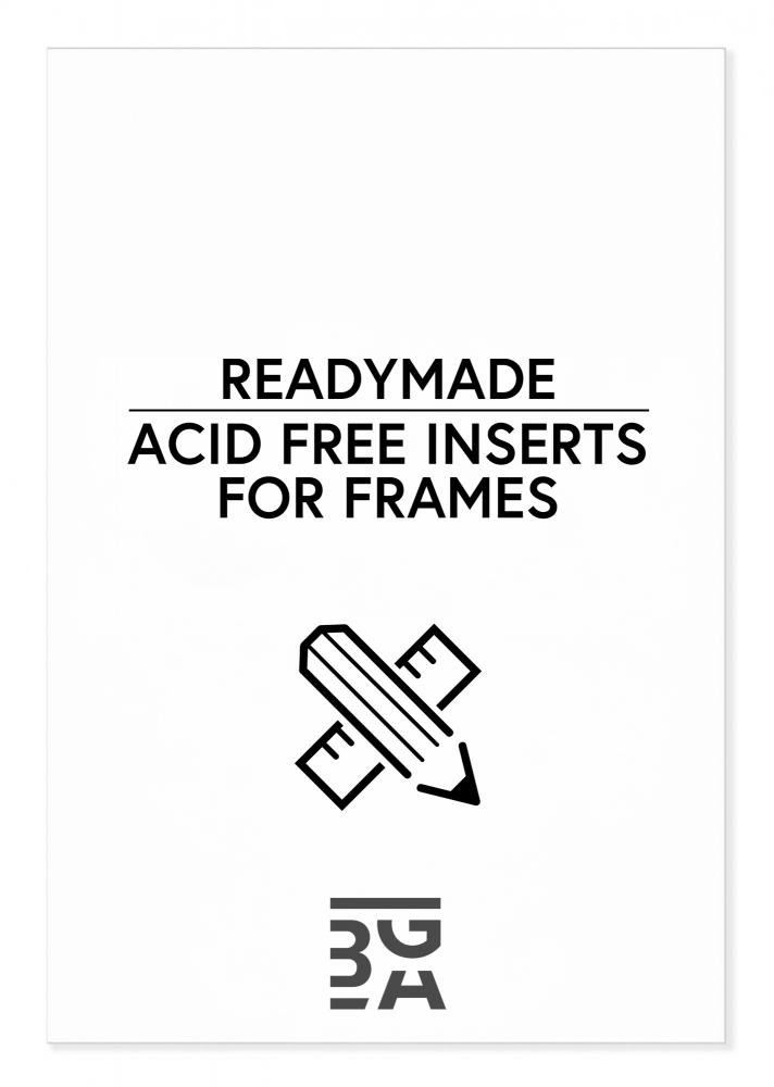 Egen tillverkning - Passepartouter Acid-free Inserts - 13x17 cm
