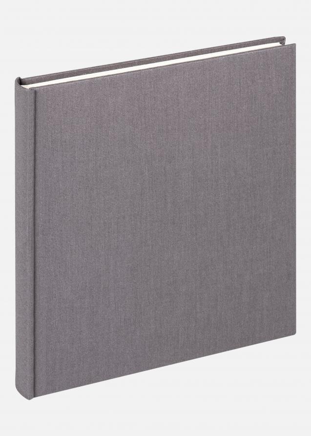 Walther Cloth Album Graphite - 22.5x24 cm (40 White pages / 20 sheets)
