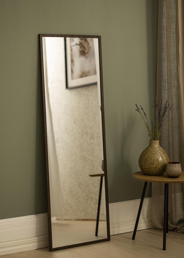 Incado Mirror Solid Smoked Oak 40x120 cm