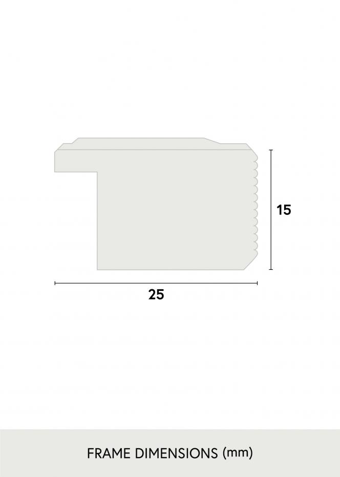 Ramverkstad Frame Segens White - Custom Size
