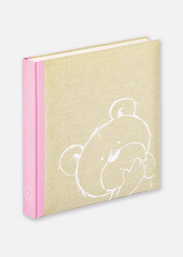 Walther Dreamtime children's album Pink - 28x30.5 cm (50 White pages / 25 sheets)