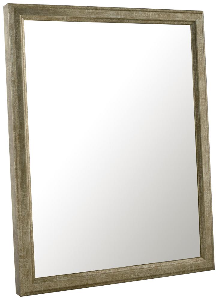 Ramverkstad Mirror Nyhyttan Antique Silver - Custom Size