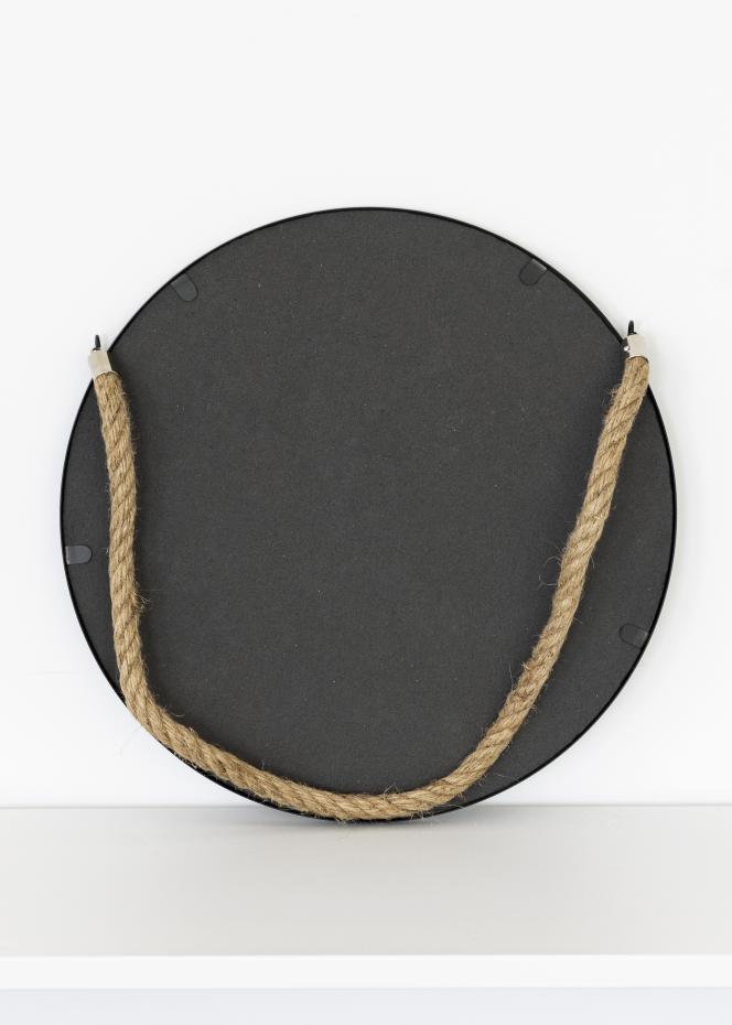 KAILA KAILA Round Mirror Rope - Black 30 cm 