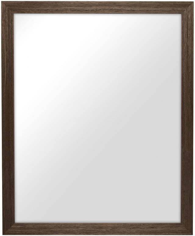 Spegelverkstad Mirror Timber Light Walnut - Custom Size