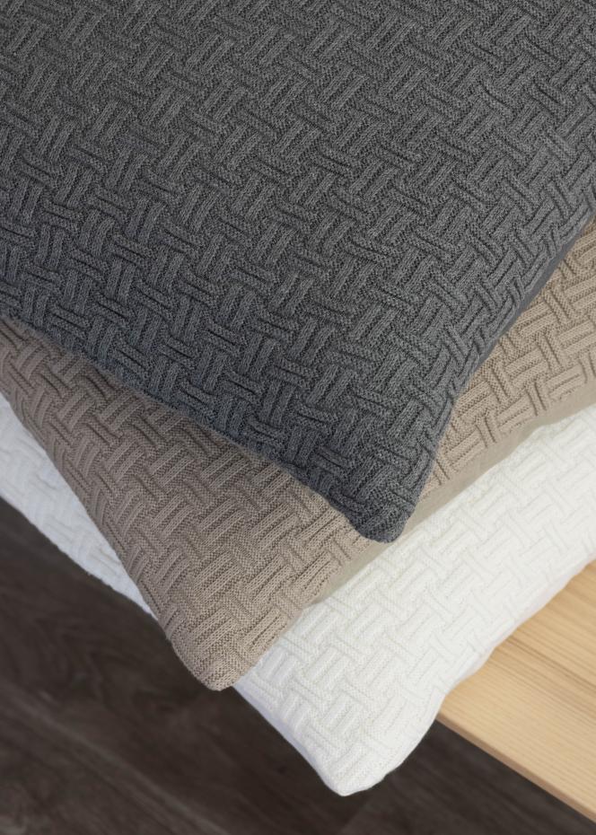 Fondaco Pillow case Troms - Grey 50x50 cm