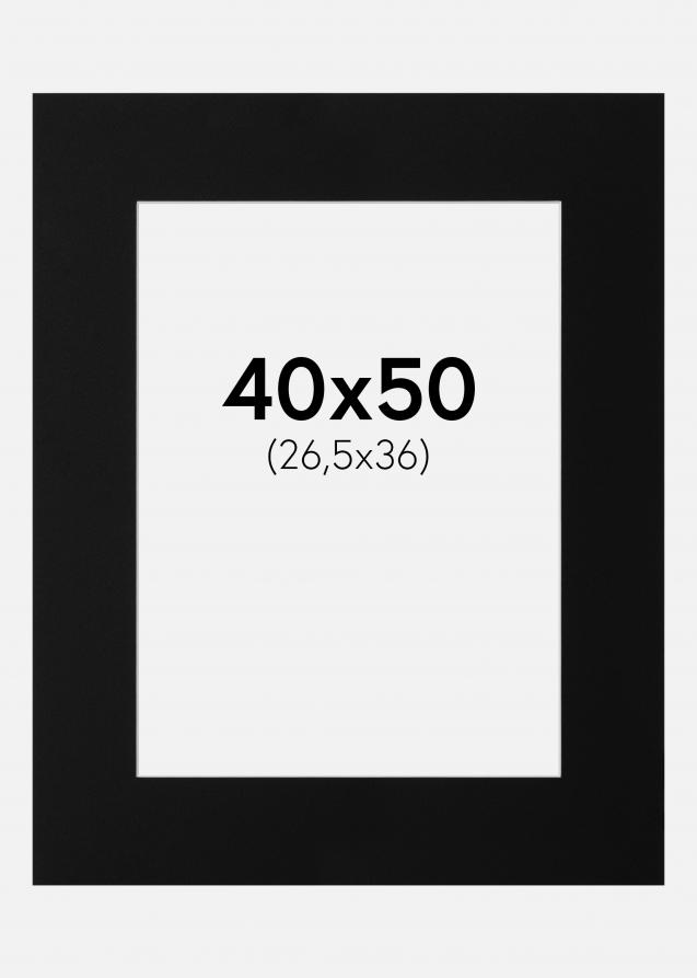 Artlink Mount Black Standard (White Core) 40x50 cm (26.5x36)