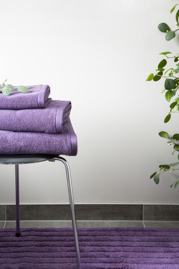 Norvi Group Bath Mat Stripe - Lavender 60x100 cm
