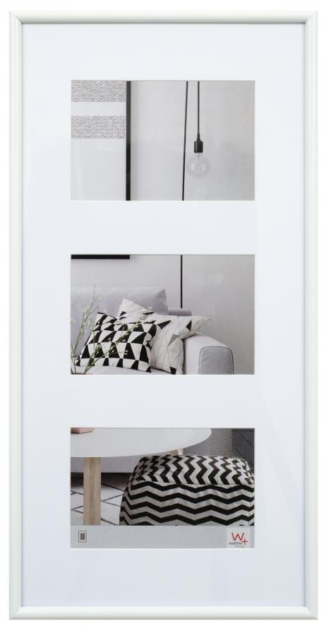 Walther Galeria Collage frame White - 3 Pictures (10x15 cm)