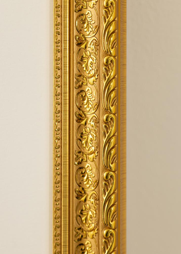 BGA Frame Ornate Acrylic Glass Gold 50x70 cm