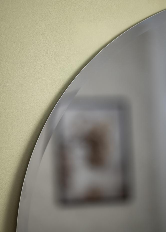 KAILA KAILA Round Mirror Dark Smoked Grey Deluxe 90 cm 