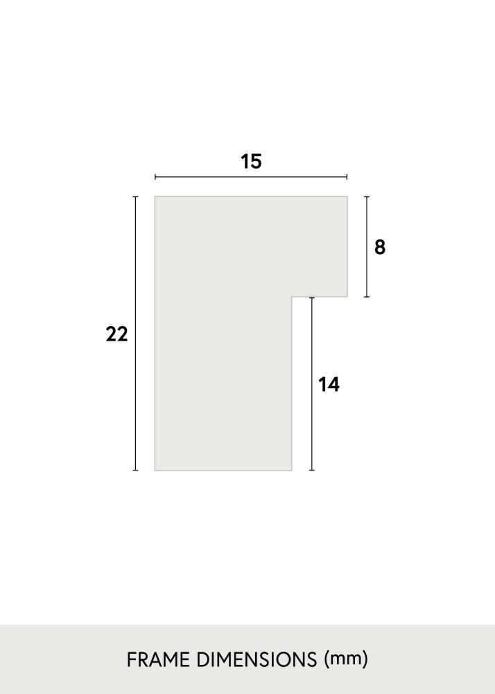 Estancia Frame Exklusiv White 24x30 cm