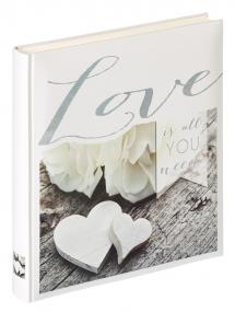 Walther Love is all you need - Photo Album - 28x30.5 cm (50 White pages / 25 sheets)