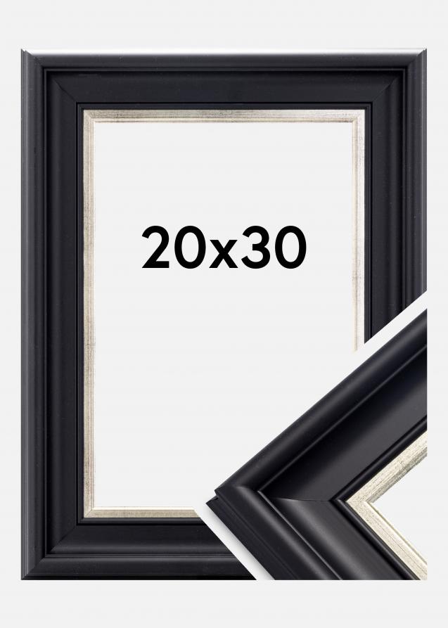 Galleri 1 Frame Dalarna Acrylic glass Black-Silver 20x30 cm