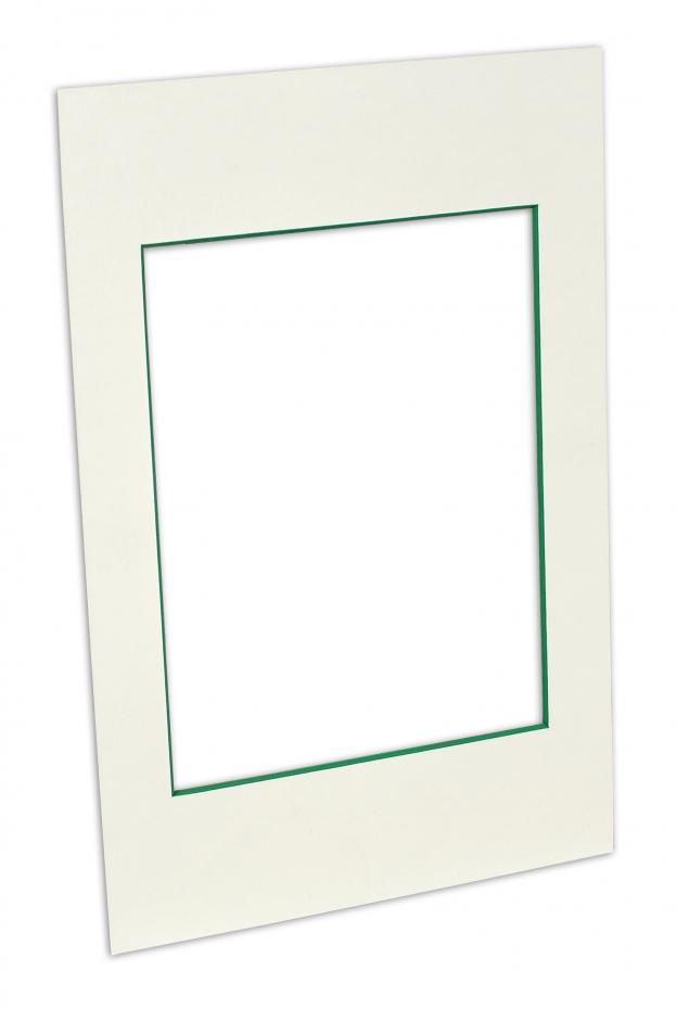 Egen tillverkning - Passepartouter Mount White (Green Core) - Custom Size