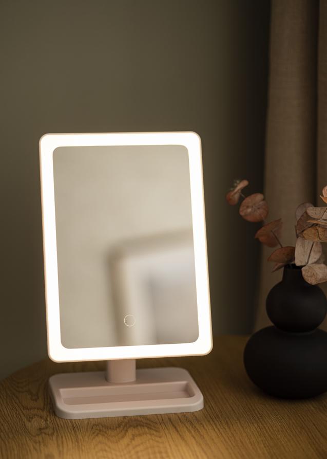 KAILA KAILA Makeup Mirror LED Strip with Bluetooth Speaker White 18x30 cm