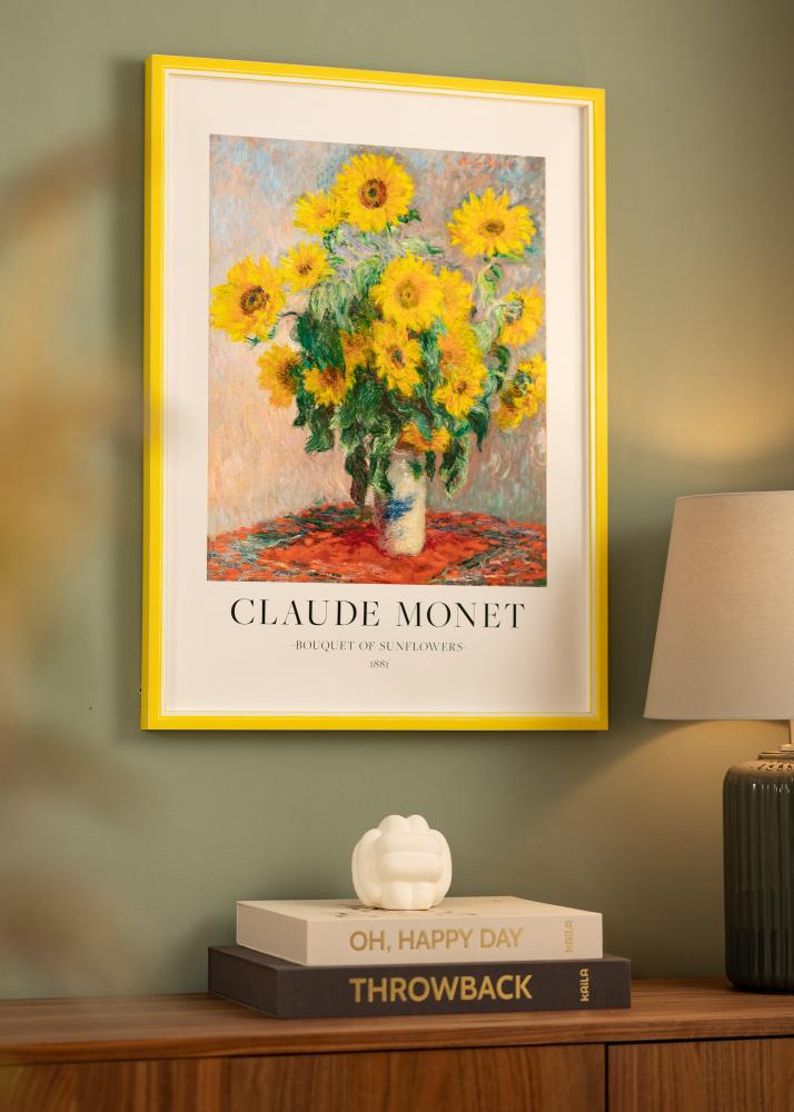 Mavanti Frame Diana Acrylic Glass Yellow 50x50 cm