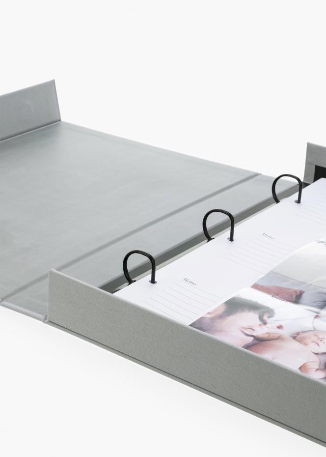 KAILA KAILA MEMORIES Grey XL - Coffee Table Album - 60 Pictures in 11x15 cm