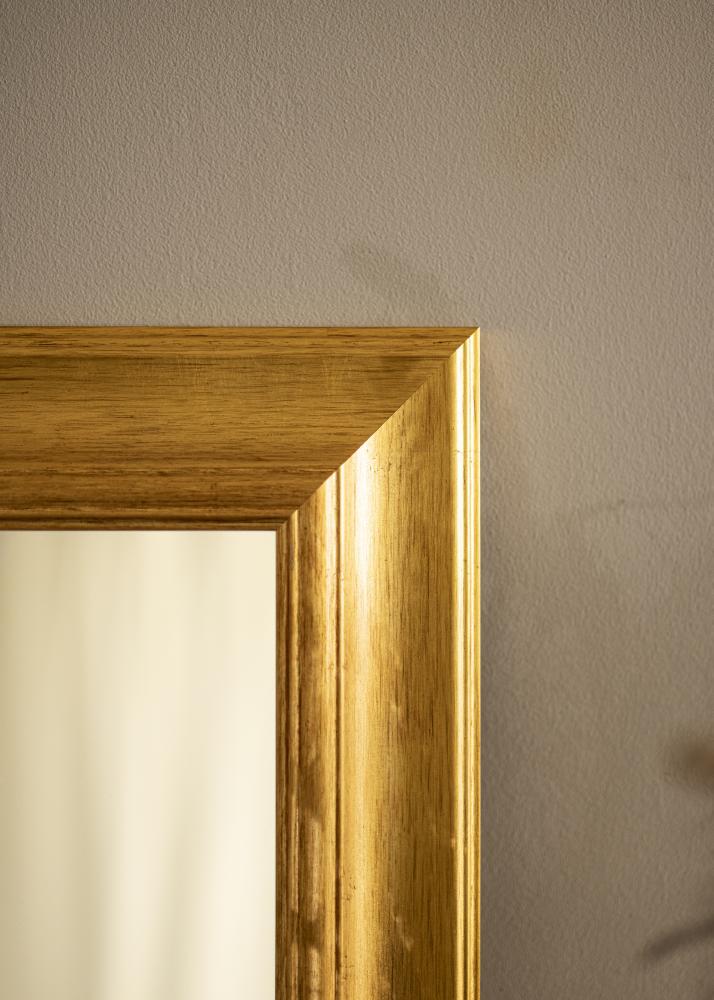 Ramverkstad Mirror Belfast Light Gold - Custom Size