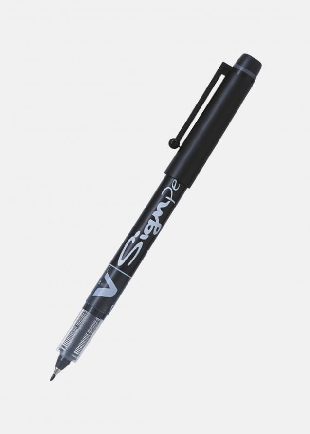 Focus Pilot V-Sign Album pen Black - 0.6 mm