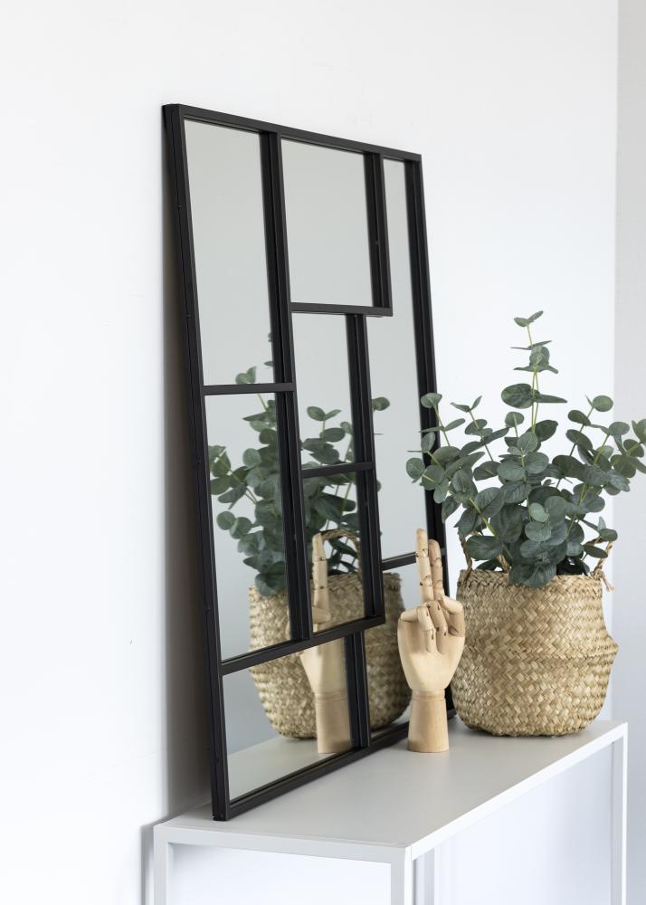 KAILA KAILA Mirror Asymetric - Black 70x70 cm
