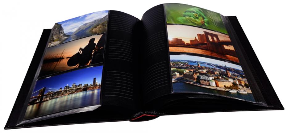Focus Black Line Super Photo album - 300 Pictures in 11x15 cm (4,5x6