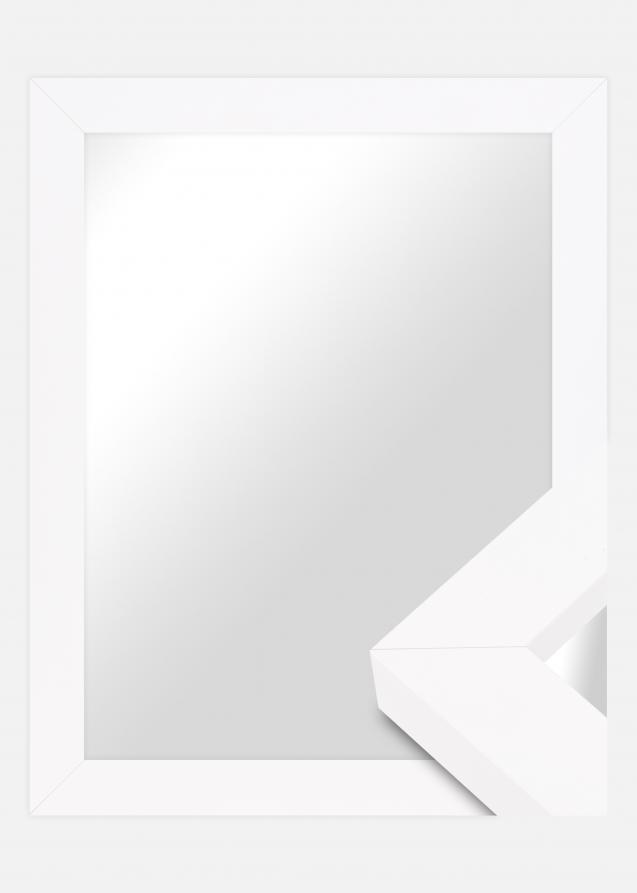 Ramverkstad Mirror Boxholm White - Custom Size