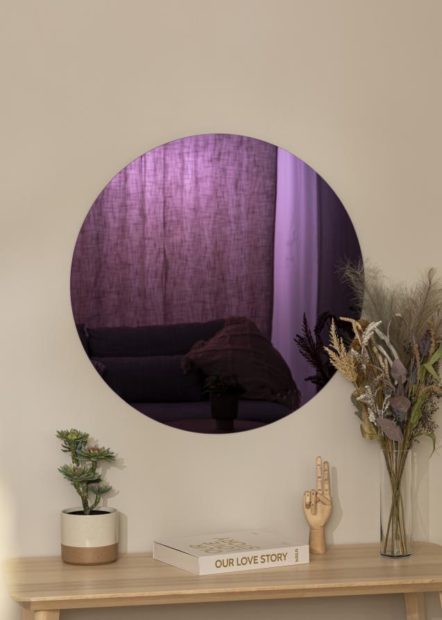 KAILA Mirror Purple 80 cm Ø