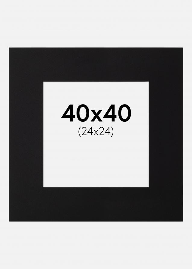 Artlink Mount Black Standard (White Core) 40x40 cm (24x24)