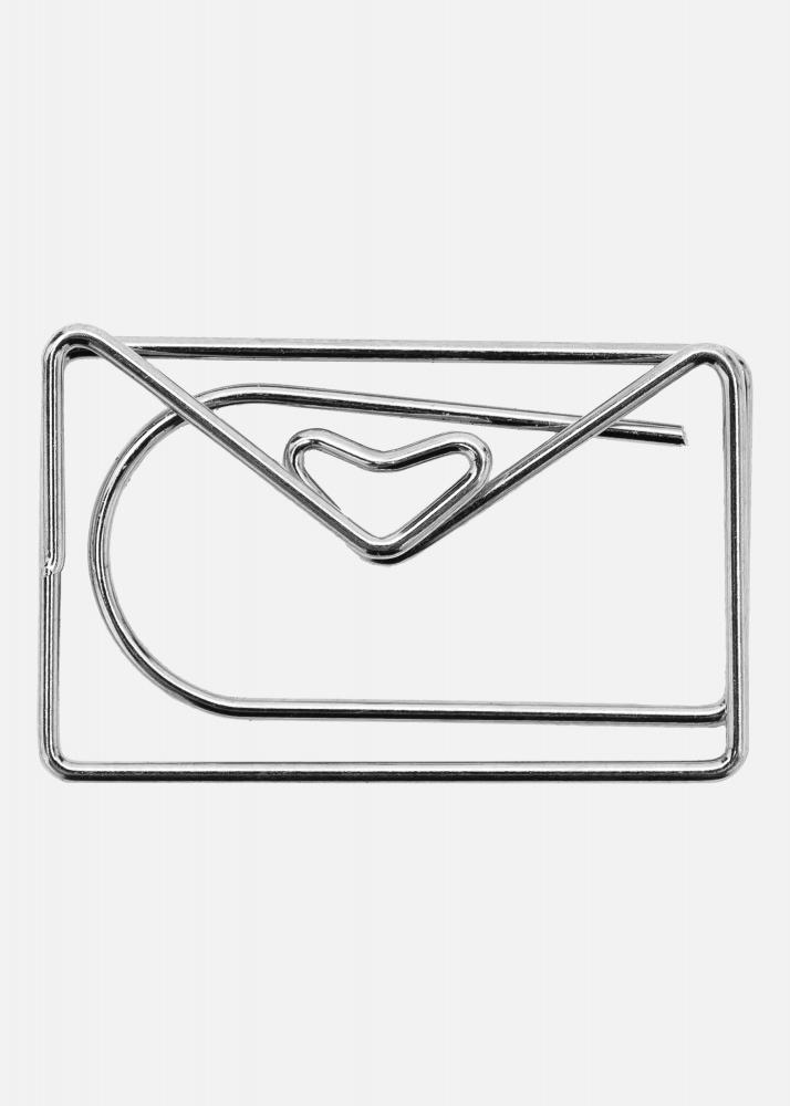 Walther PAC Metal Paper Clip Envelope Silver