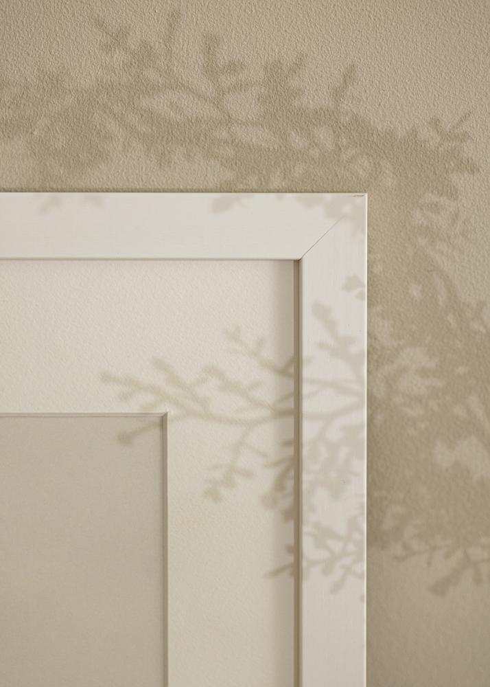 Galleri 1 Frame White Wood Acrylic glass 50x75 cm